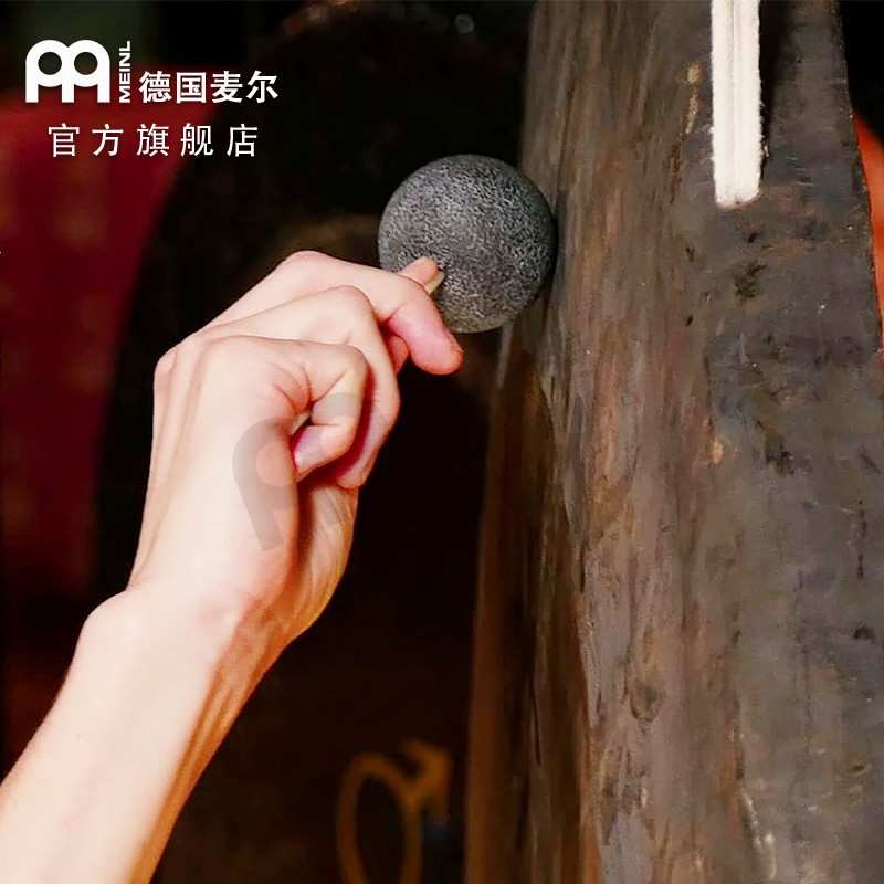 德国MEINL麦尔SONIC锣共振槌铜锣槌大小号套装 铜锣共振槌
