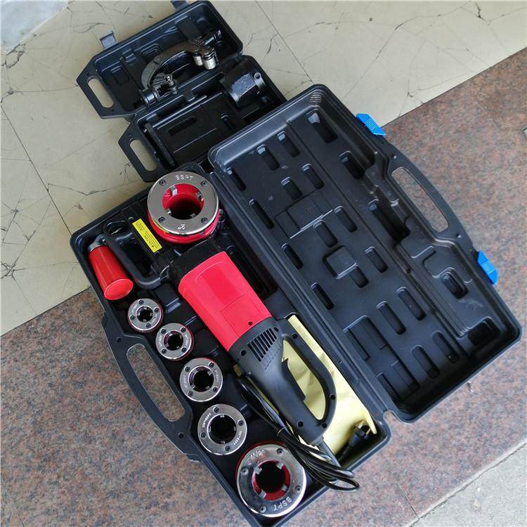 扯丝机ZIT-KY01-50手持式电动套丝机SQ-30钢管外螺纹套丝机