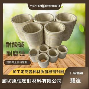 耐磨耐压耐高温黄芳纶盘根芳纶混编盘根密封垫