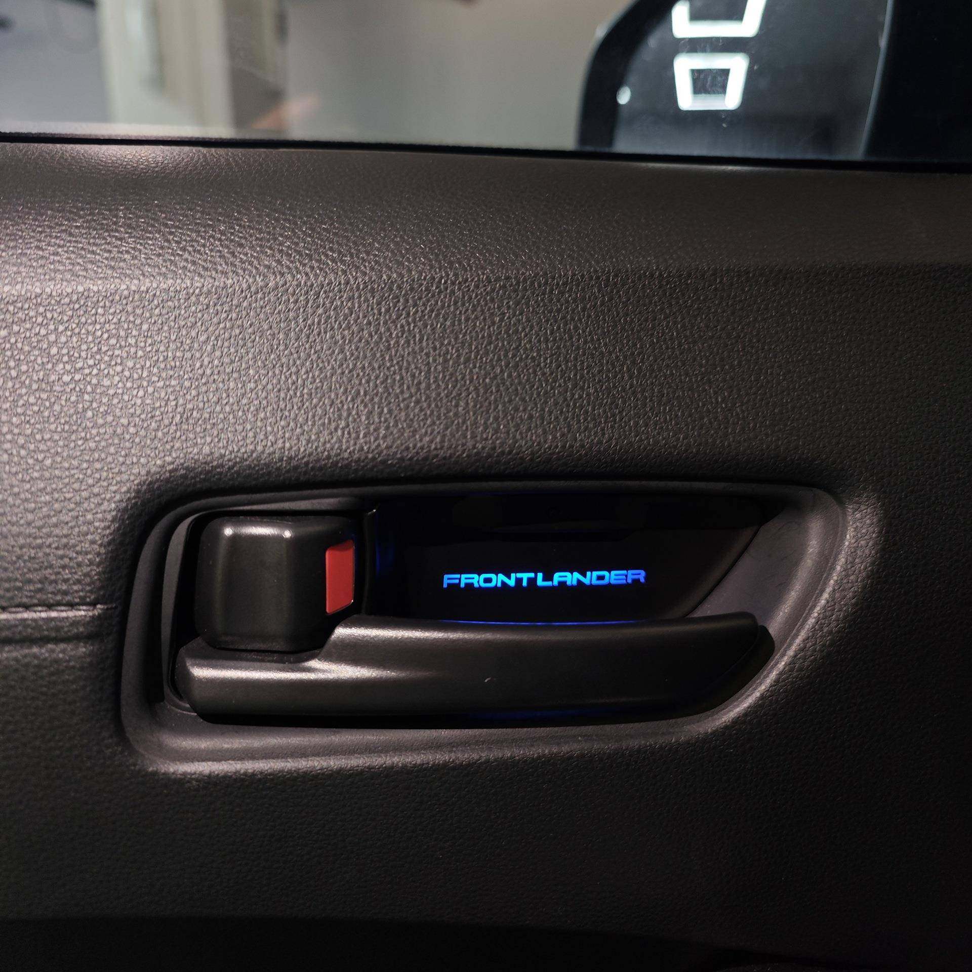 适用于锋兰达内门碗灯七彩门拉手灯七种颜色可渐变无损安装