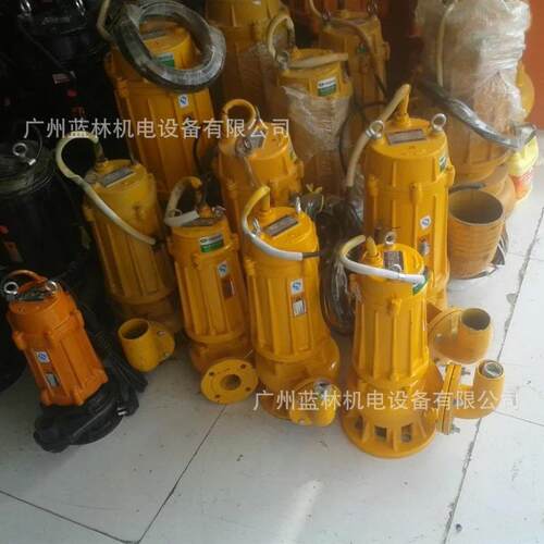 QX污水潜水泵QX12.5-65/2-4KW污水高压潜水泵广州蓝林泵业