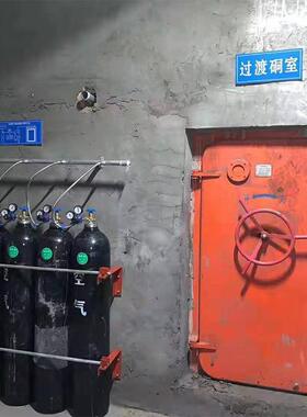 鸿业MMB1.6*1.8矿用避难硐室门密闭门抗压9mpa主变电室门