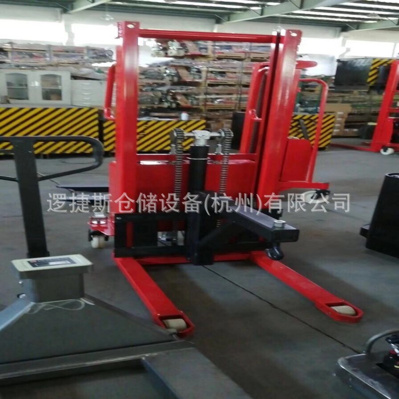 手动堆高车半电动模具堆高车手动吊机模具注塑机升降吊车单臂吊机