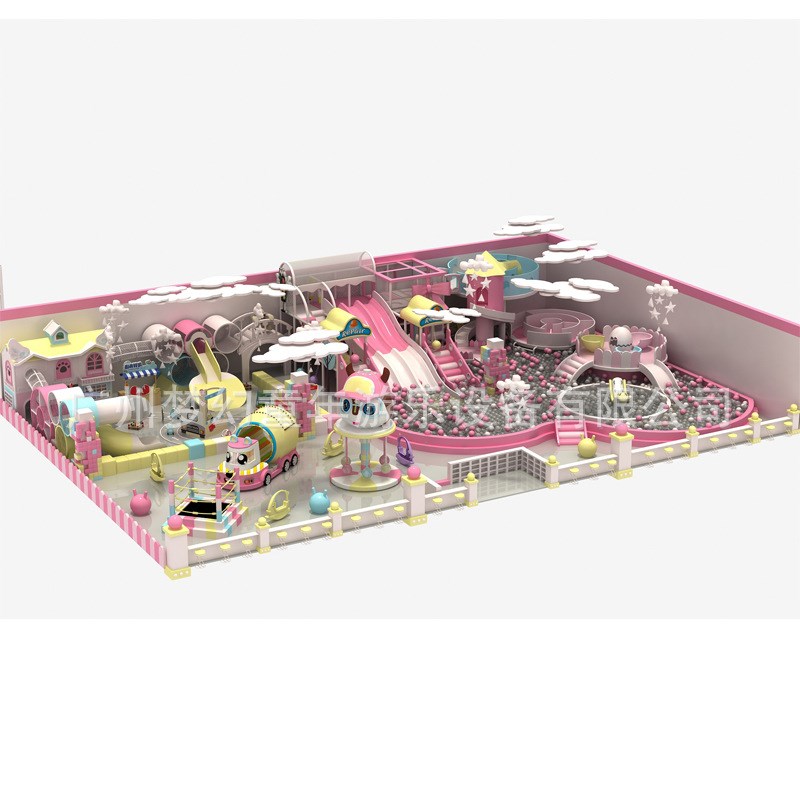 大型冰雪主题游乐园  商场儿童室内淘气堡规划设计主题淘气堡设备