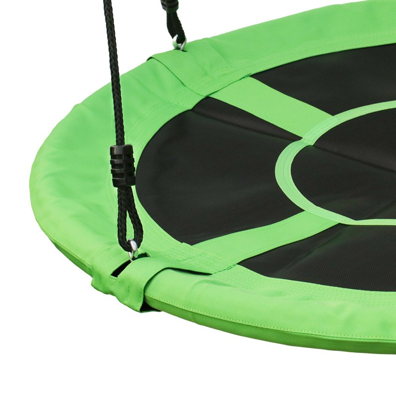 绿色900D牛津布蝶形秋千 儿童休闲秋千