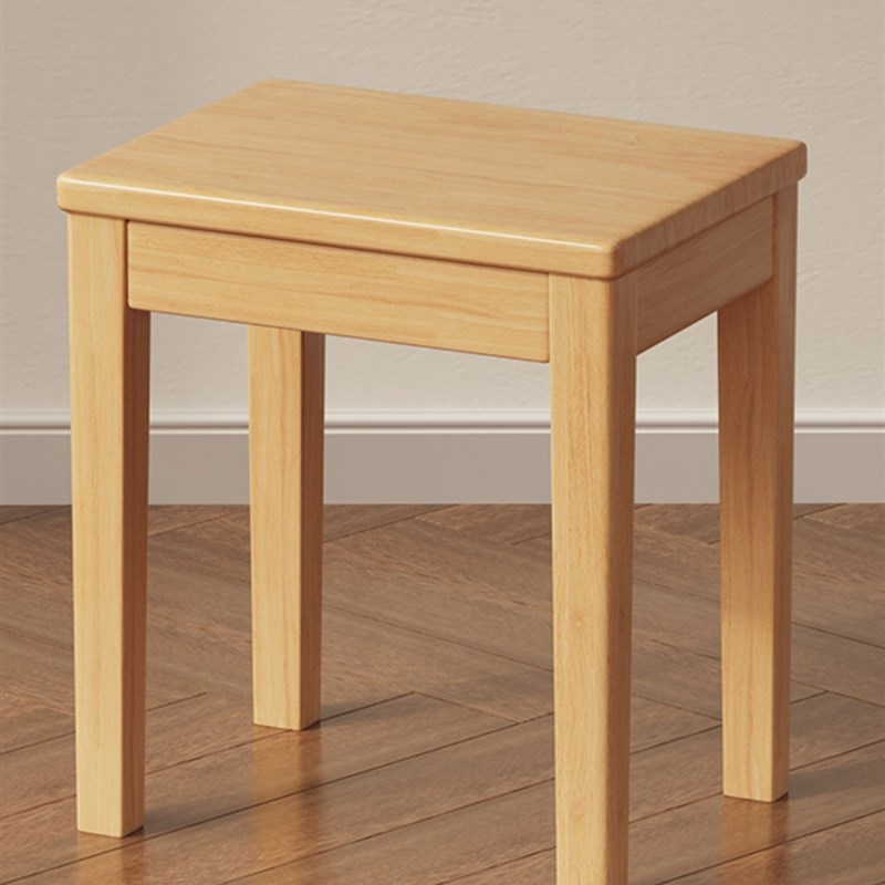 实木方凳家用木板凳餐厅餐桌凳矮凳中式商用木质方凳子四方木凳子