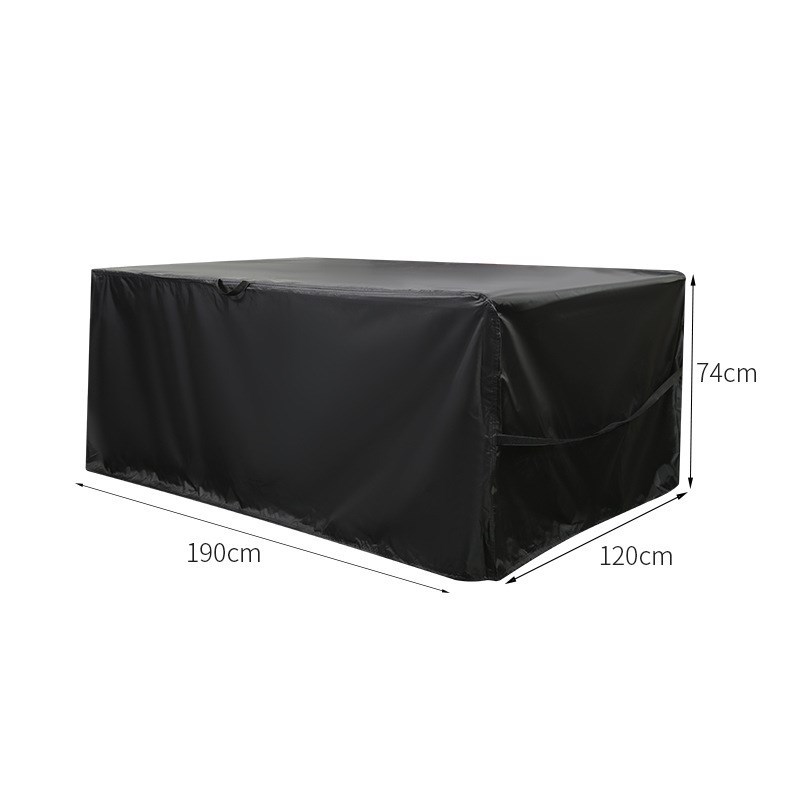 户外花园420D牛津布餐桌防晒防雨水防尘防沙吹防尘罩家居布罩