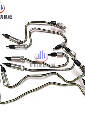 挖机配件神钢0K200521023025JZZ03303-S8日野J08柴油泵高压油管