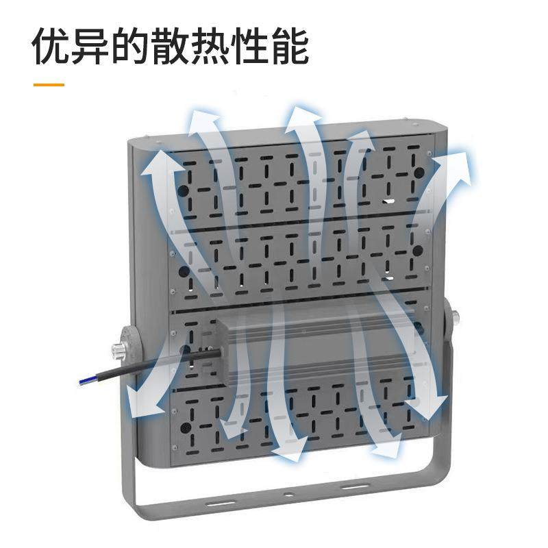 足功率e户d灯投光灯外新农村l强002光防水泛光大功率工地照明超亮