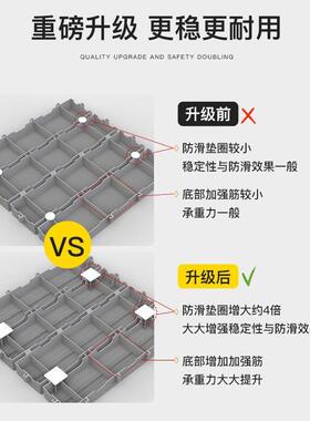 浴室防滑垫卫生间防腐地RPQ台板台阳室外露隔水板淋水浴房防地垫