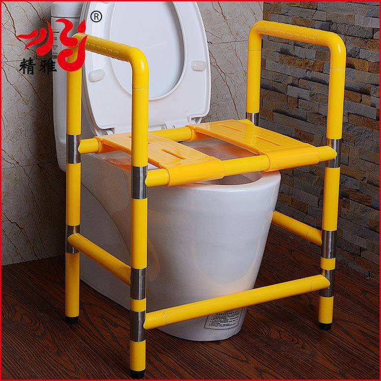 老RGC澡人残疾人浴椅子不锈钢无障碍洗凳子尼淋龙坐便两用椅