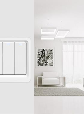 能墙壁开关ziDS-112gbee智能开关智能家能居产品智墙壁开关一二智