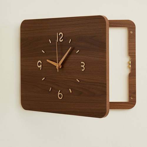 ?电表箱装饰画205新款2带钟表挂挂画电Fh($px}#闸配电盒遮钟箱挡