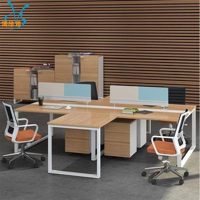 职员办VRL公桌屏办公桌简约隔断员风字工位人电脑桌工作卡位工型2