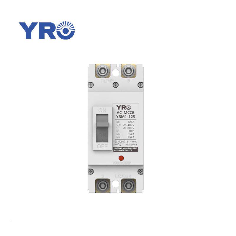 交流塑断路器RM1系列短路保壳护400VYAC120A过载空气OBF开关5高分