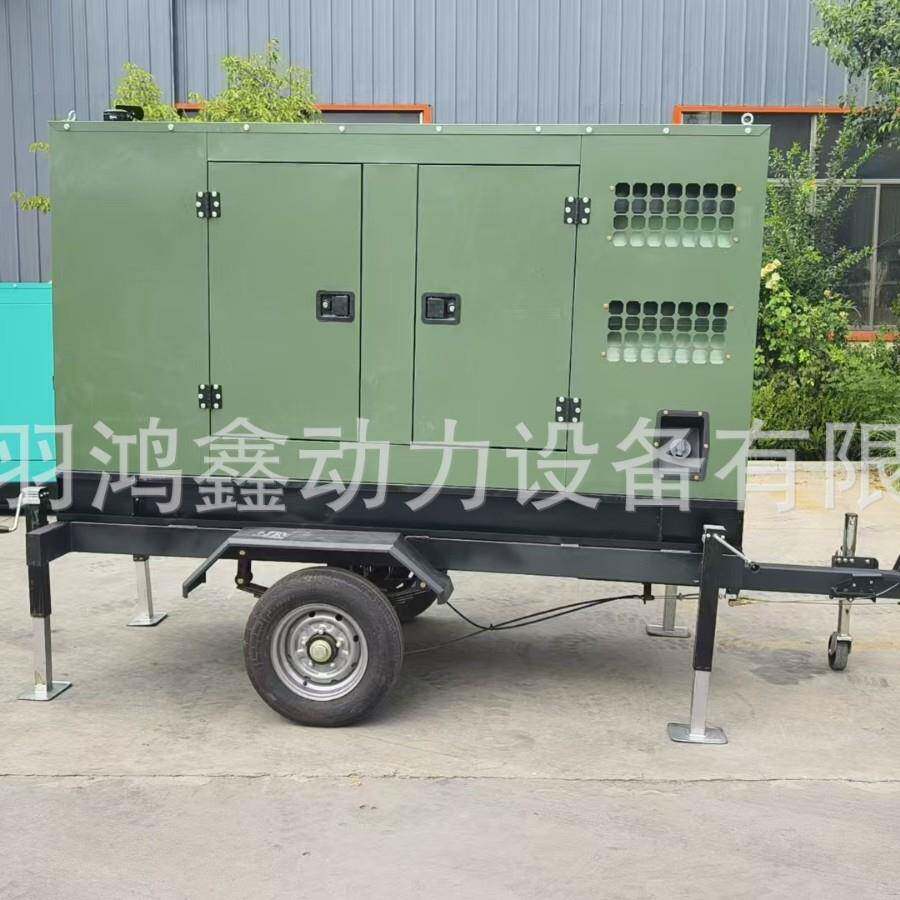 柴潍高速静音箱拖车以30-300达千瓦MXZ高速公路时速到60迈上
