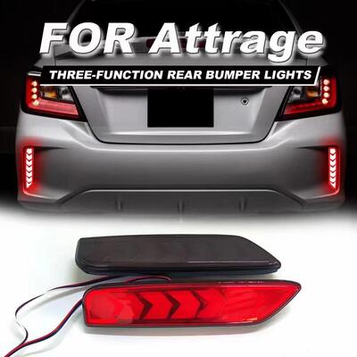 FOR2022XPANDER后杠灯带行车刹车转向流水LED后保险杠尾灯改装