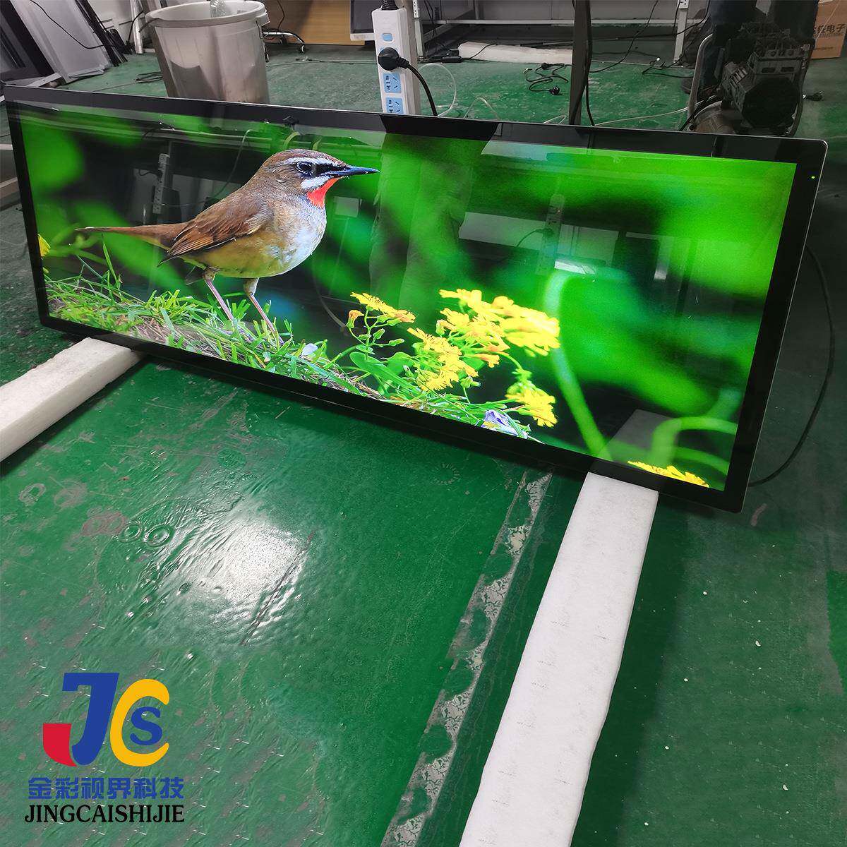 条形屏28/29寸液晶车载超市货架液晶显示器长条广告机lcd高清