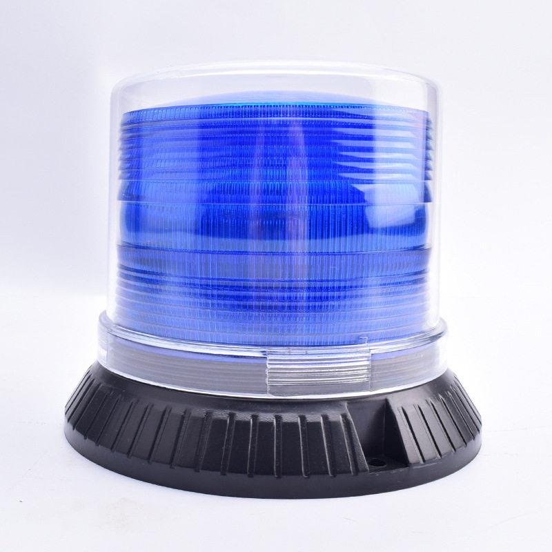 汽车LED警示灯交通工程车载磁吸车顶灯校车爆闪灯 磁吸卡车灯