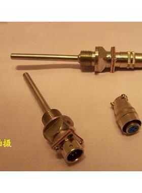 航空插头式热电阻PT100WZP-269热电阻螺纹四分G1/2