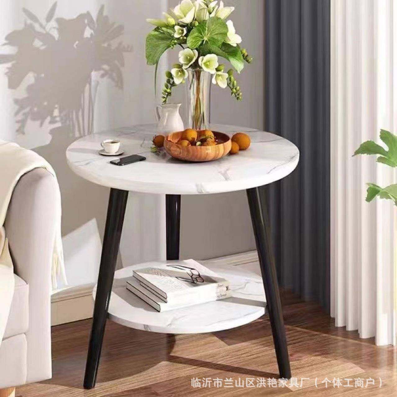 简易双层沙发边几家用客厅小圆桌阳台小户型卧室床头简易小桌子,纺织面料/辅料/配套,纺织机械配件,淘宝优惠券,粉丝福利购,淘宝优惠卷