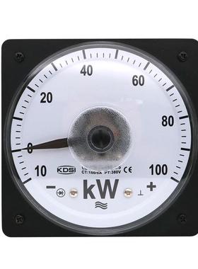 KDSI/康的斯指针式功率表LS-110-10+100kW150/5A380V三相三线