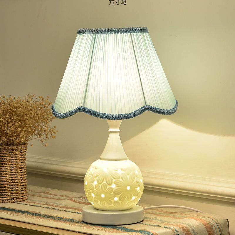 简约欧式卧室床头灯家用浪漫温馨结婚喂奶可调光遥控陶瓷台灯,机械设备,其他机械设备,淘宝优惠券,粉丝福利购,淘宝优惠卷