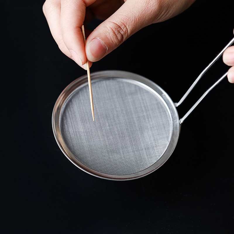 304不锈钢漏勺细网家用厨房过滤网筛豆浆滤网火锅打浮沫