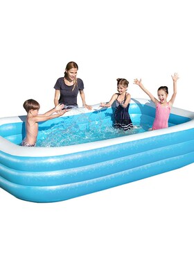 Bestway 54009 儿童充气游泳池家用宝宝婴幼儿海洋球池加高加厚