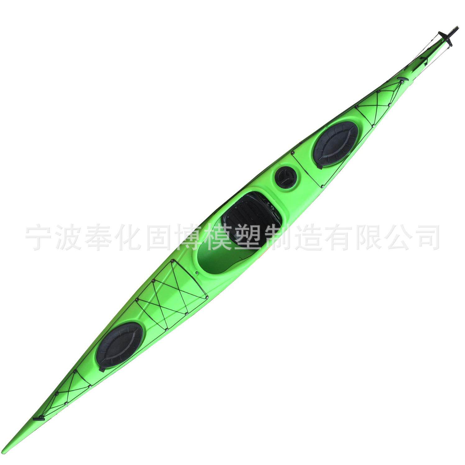 单人5米05海洋舟冲锋舟工厂直销硬艇塑料滚塑艇单人皮划艇