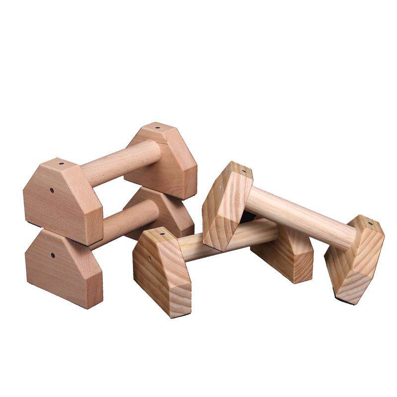 松木榉木俯卧撑俄挺支架实木倒立架木质支架训练器