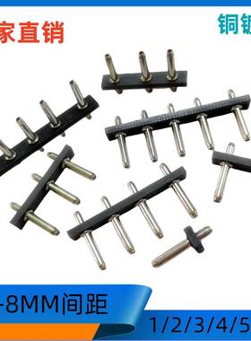 C1-4A针座10-8.0MM接插件TJC1-4A端子C1圆针直插连接器500个/包