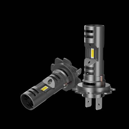 汽车Led大灯H76000K直插带风扇1:1大灯LED聚光大灯改装