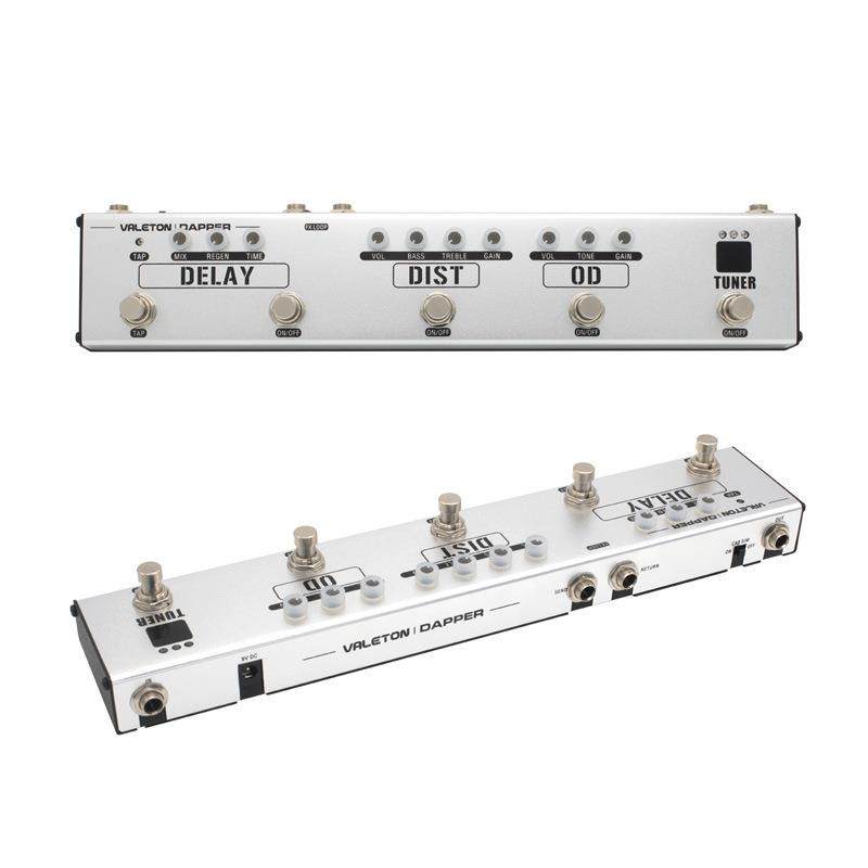 贝司斯DI盒合唱八度均衡压缩组综合单块效果器DapperBASS