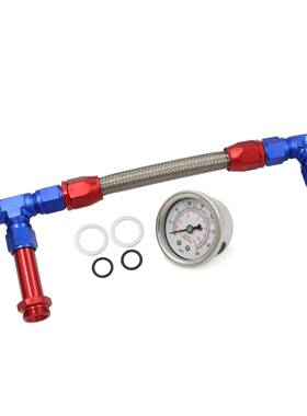 7/8”-20螺纹燃油编织软管油冷油管双接头AN8带AN6转接