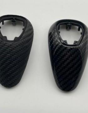 适用宝马M系M2M3M4M5M6内饰真碳纤维排档头壳替换改装件