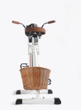 易喜EXI家用派对健身独轮车白色娱乐设备单车榨汁机