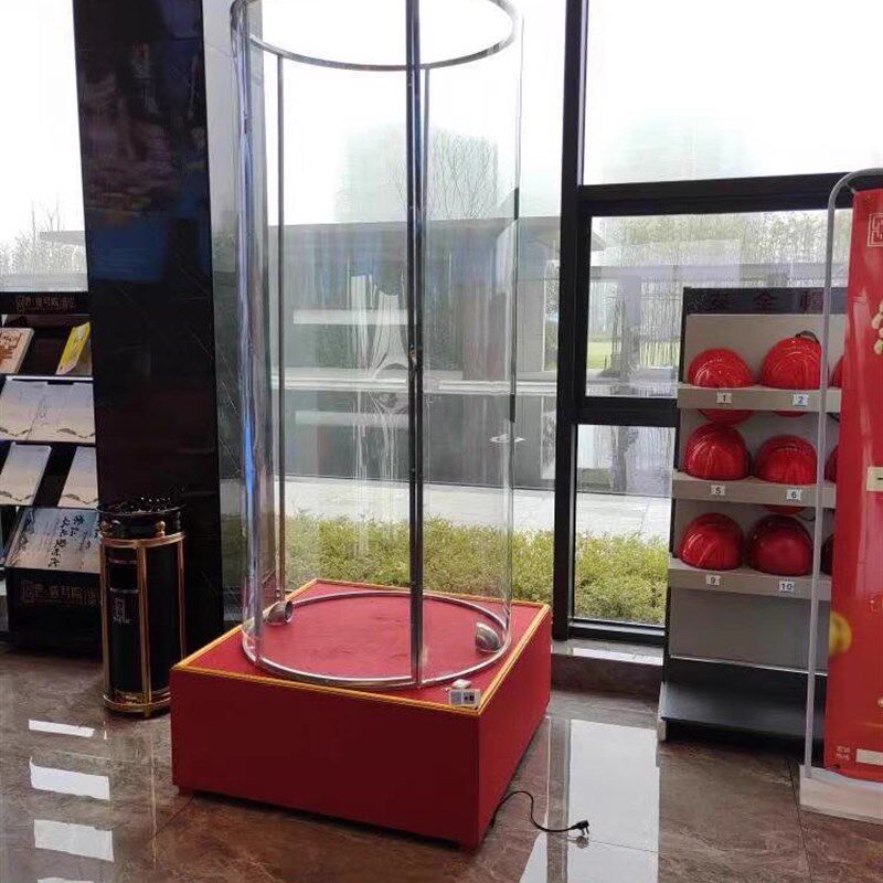 亚克力抓钱机抓球机机现货暖场活动道具抢钱机吹钱机