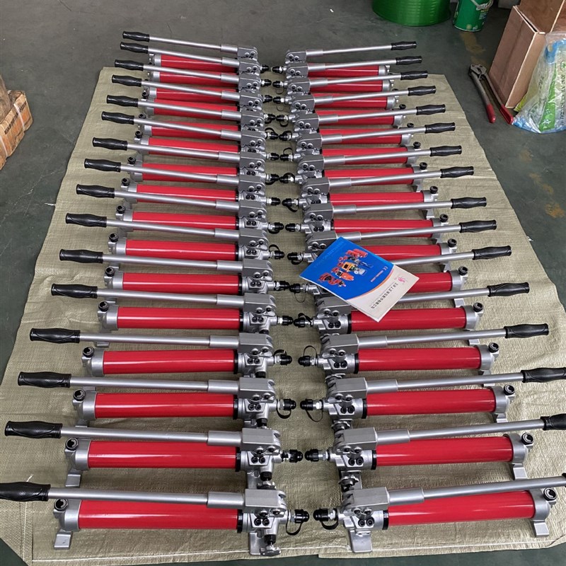 700bar液压手动泵CP-700L定做超高压手动油泵 超小型便携手动泵站