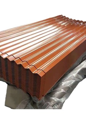 销售建筑厂房用SGCC蓝色彩钢瓦 镀锌彩涂瓦0.2mm  YX25-210-840