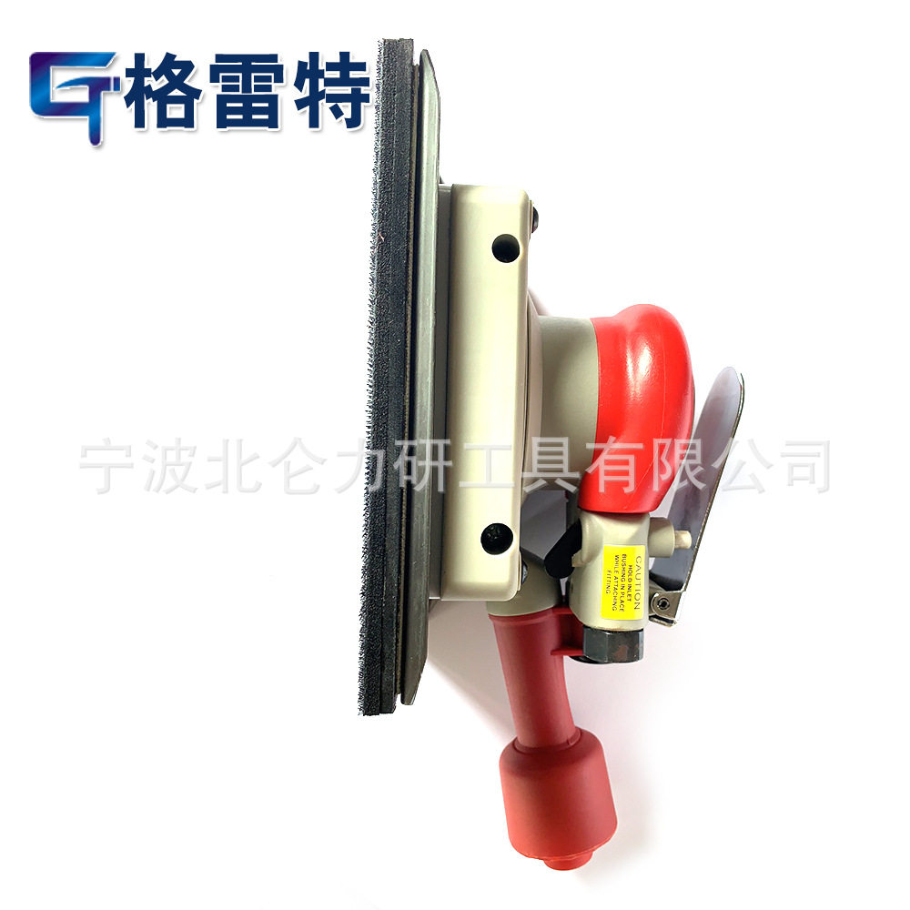 95X180方型气动研磨机方形砂纸机砂光机风动偏心钣金抛光研磨机