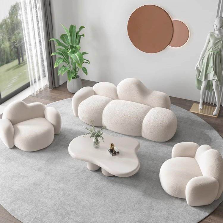 小户型云朵沙发客厅简约现代布艺轻奢设计师女装店商铺休息区接待,农用物资,其他肥料,淘宝优惠券,粉丝福利购,淘宝优惠卷