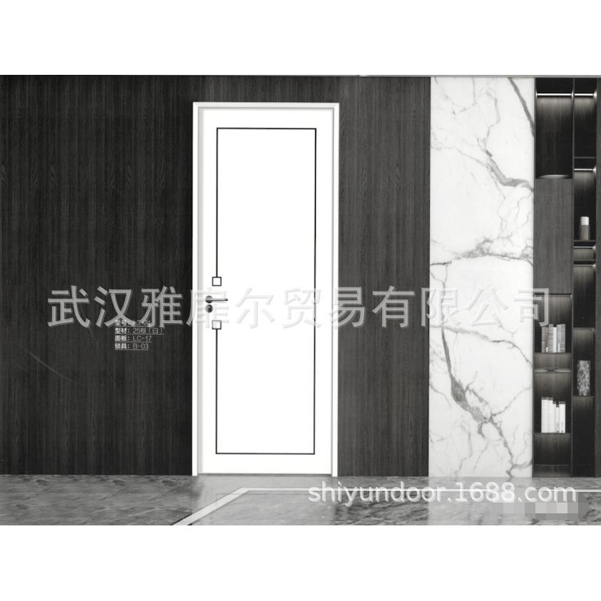 承接实木室内烤漆门白色成品烤漆门套装门门全套实木门