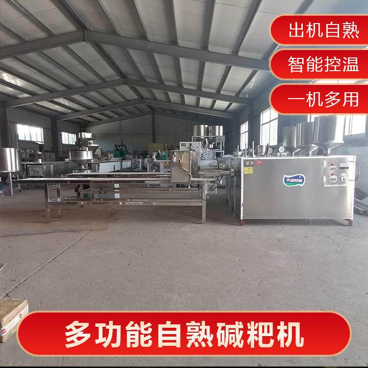 直销全自动灰碱粑机贵州铜仁小吃二块粑机