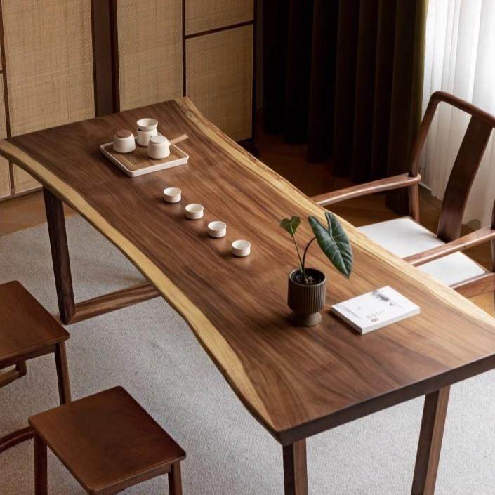 胡桃木实木大板台茶桌椅组合书画桌老板桌办公桌整板子商用实木桌,农用物资,其他肥料,淘宝优惠券,粉丝福利购,淘宝优惠卷