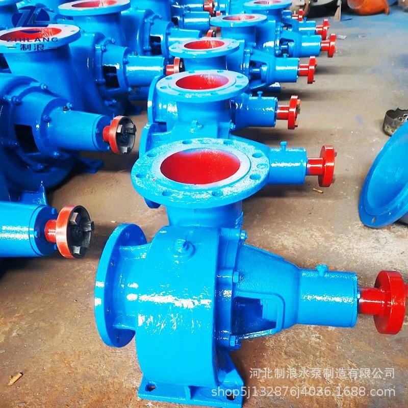 卧式混流泵8寸农用混流泵柴油机江河提灌抽水机农业灌溉抽水泵