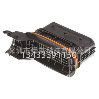 1-1718324-1TEAMP62路电缆安装黑色公外壳