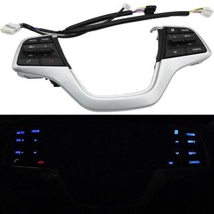 适用于现代领动1.6L定速巡航改装多功能方向盘按键开关配件高配