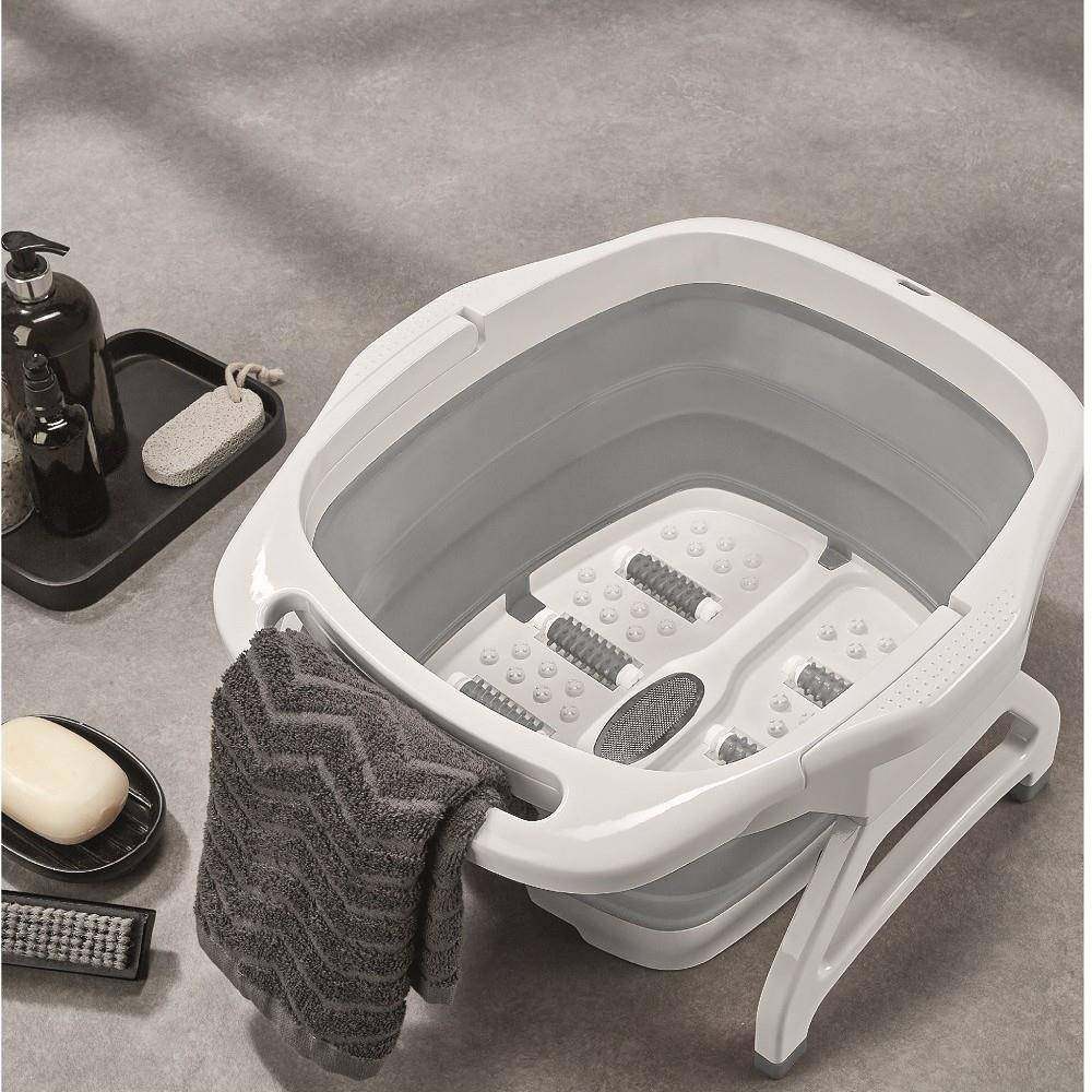 直销日式家用塑料足浴桶手提按摩洗脚盆便携创意可折叠泡脚桶,节庆用品/礼品,新娘配件,淘宝优惠券,粉丝福利购,淘宝优惠卷