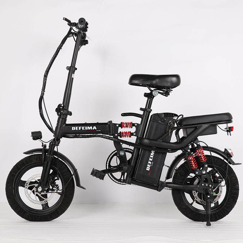 14寸E-bike轻便可折叠电动自行车舒适锂电代步助力电单车中东欧美